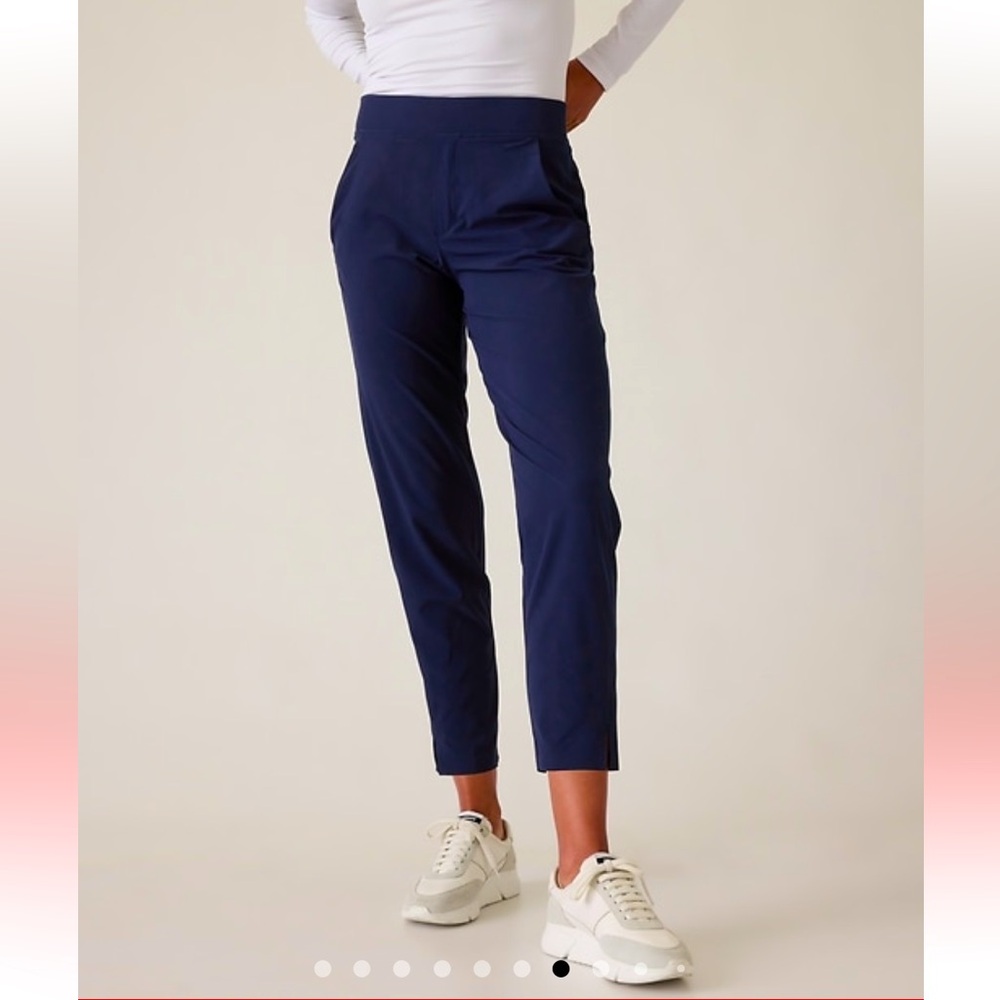 Athleta Brooklyn Ankle Pant in Navy